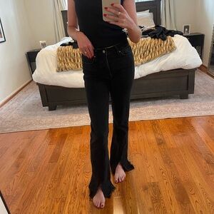 Anine Bing Charcoal Jeans, 26